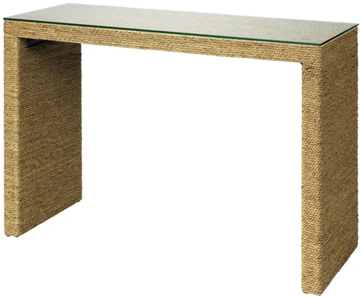 Captain Seagrass Console Table