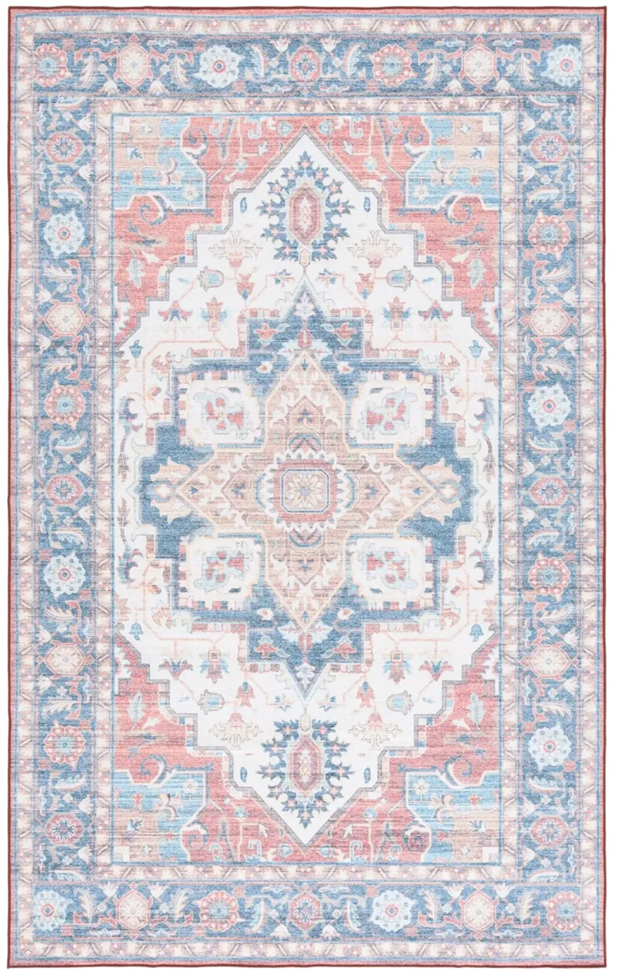 ARIZONA 913 RUST  8' x 10' Large Rectangle Rug