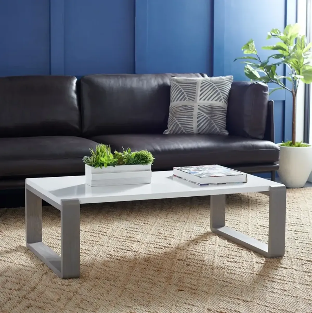 Bartholemew Lacquer Coffee Table
