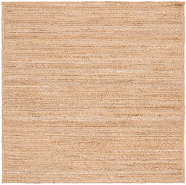 NATURAL FIBER 840 NATURAL  6' x 6' Square Square Rug