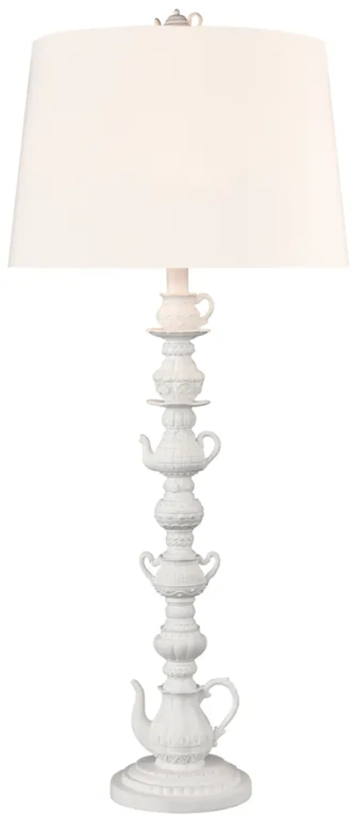 Rosetta Cottage 35" High 1-Light Table Lamp - Matte White