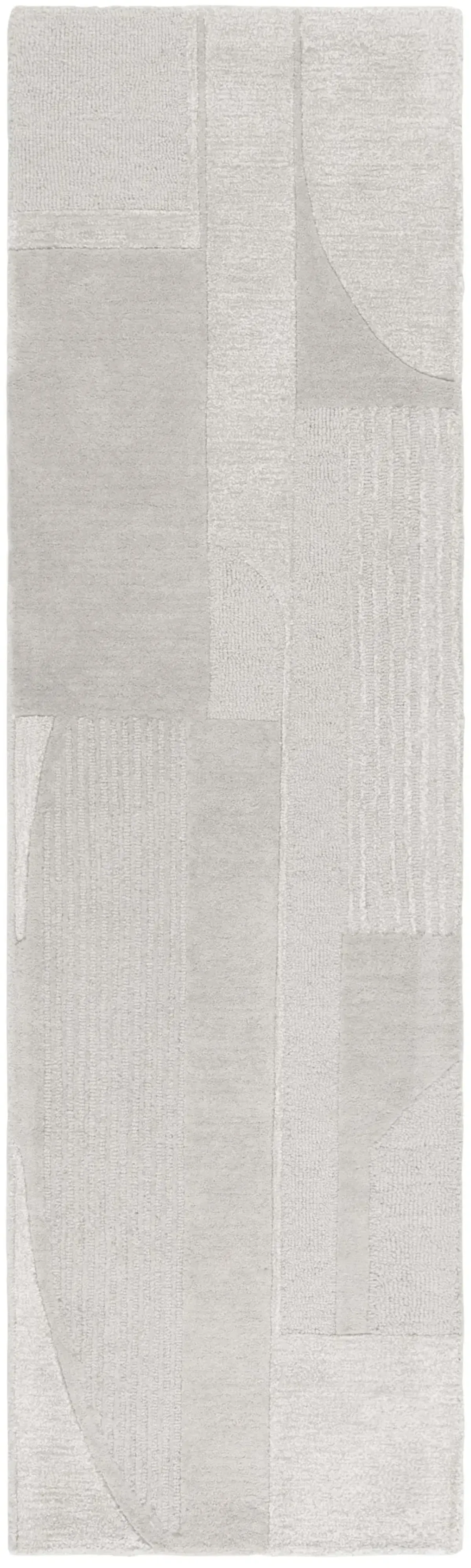 FIFTH AVENUE 251 GREY 2'-3' x 8' Runner Rug