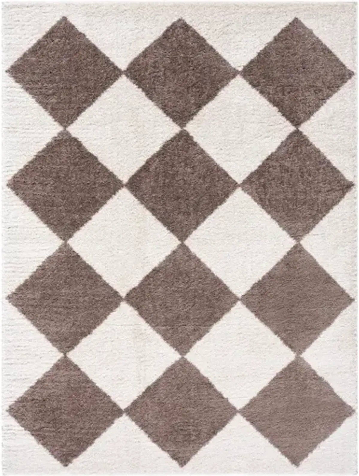 Fossay Shag FSG-2323 5'3" x 7' Machine Woven Rug