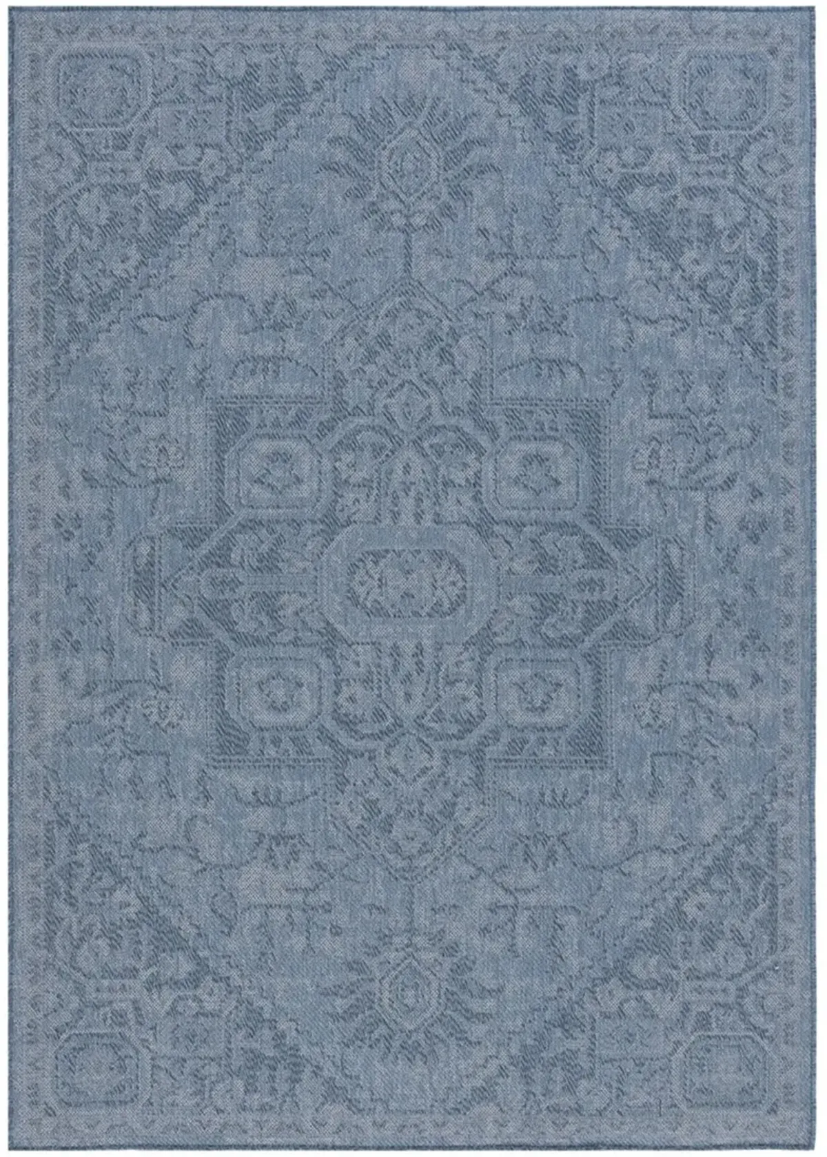 BERMUDA 841 Blue 9' X 12' Large Rectangle Rug