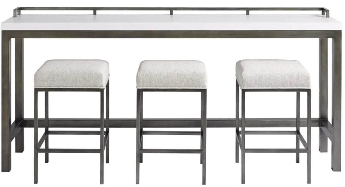 Essence Console Table with Stools