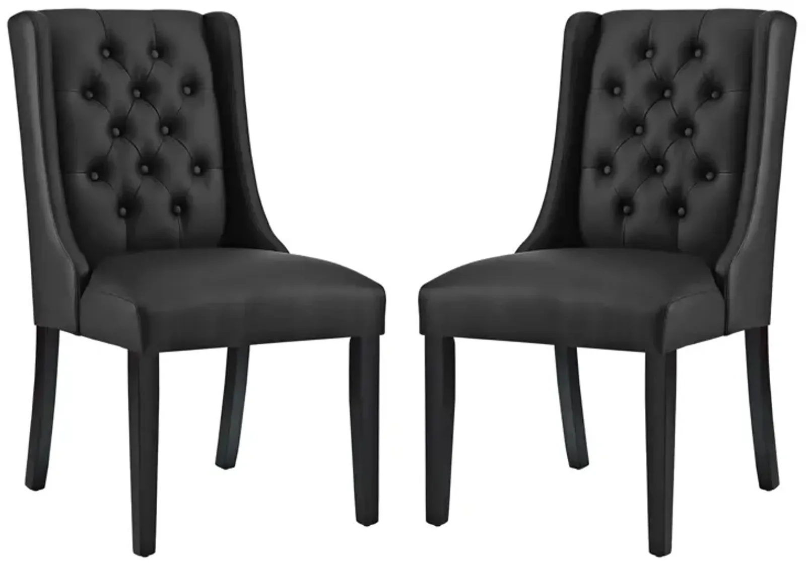 Baronet Dining Chair Vinyl Set of 2