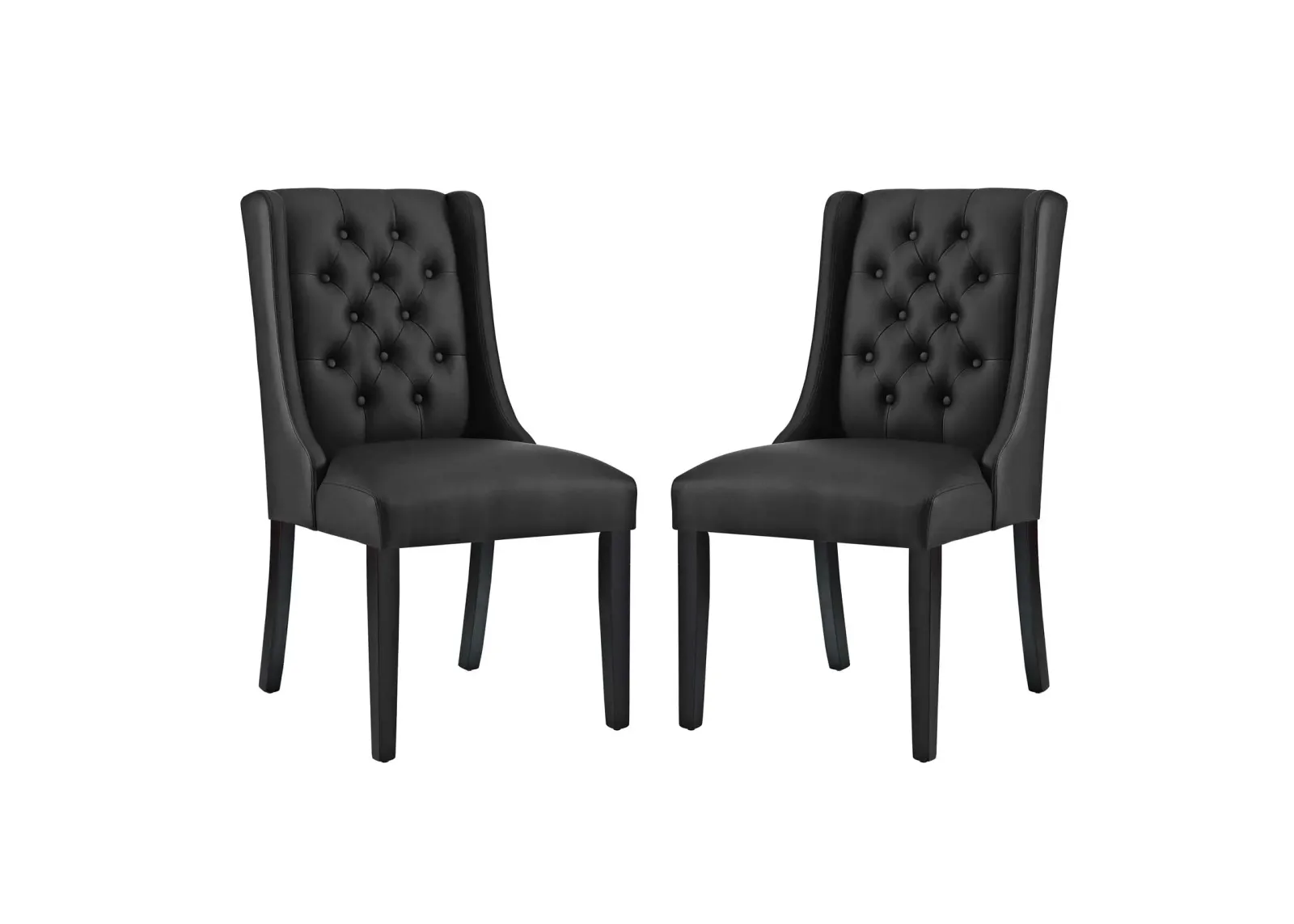 Baronet Dining Chair Vinyl Set of 2