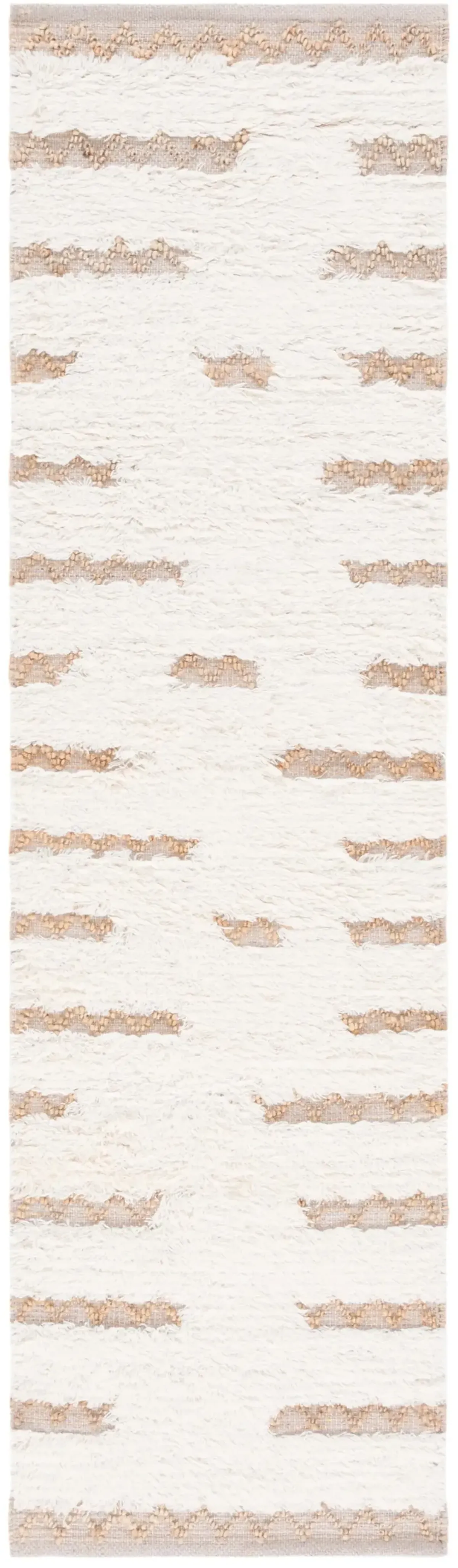 NATURA 505 IVORY  2'-3' x 8' Runner Rug