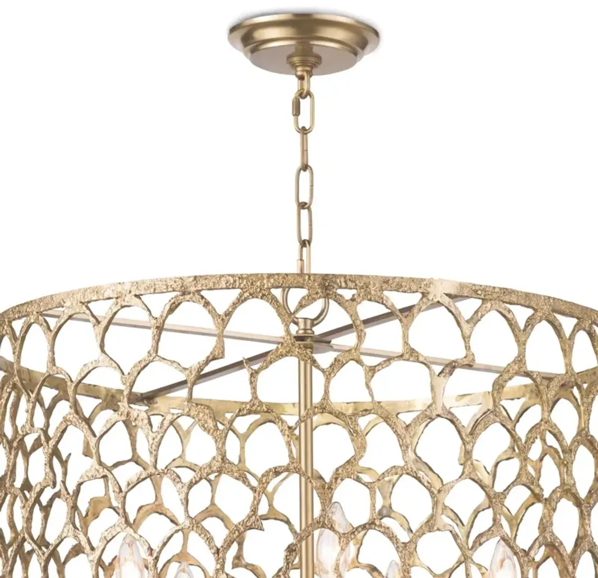 Cabana Chandelier (Brass)