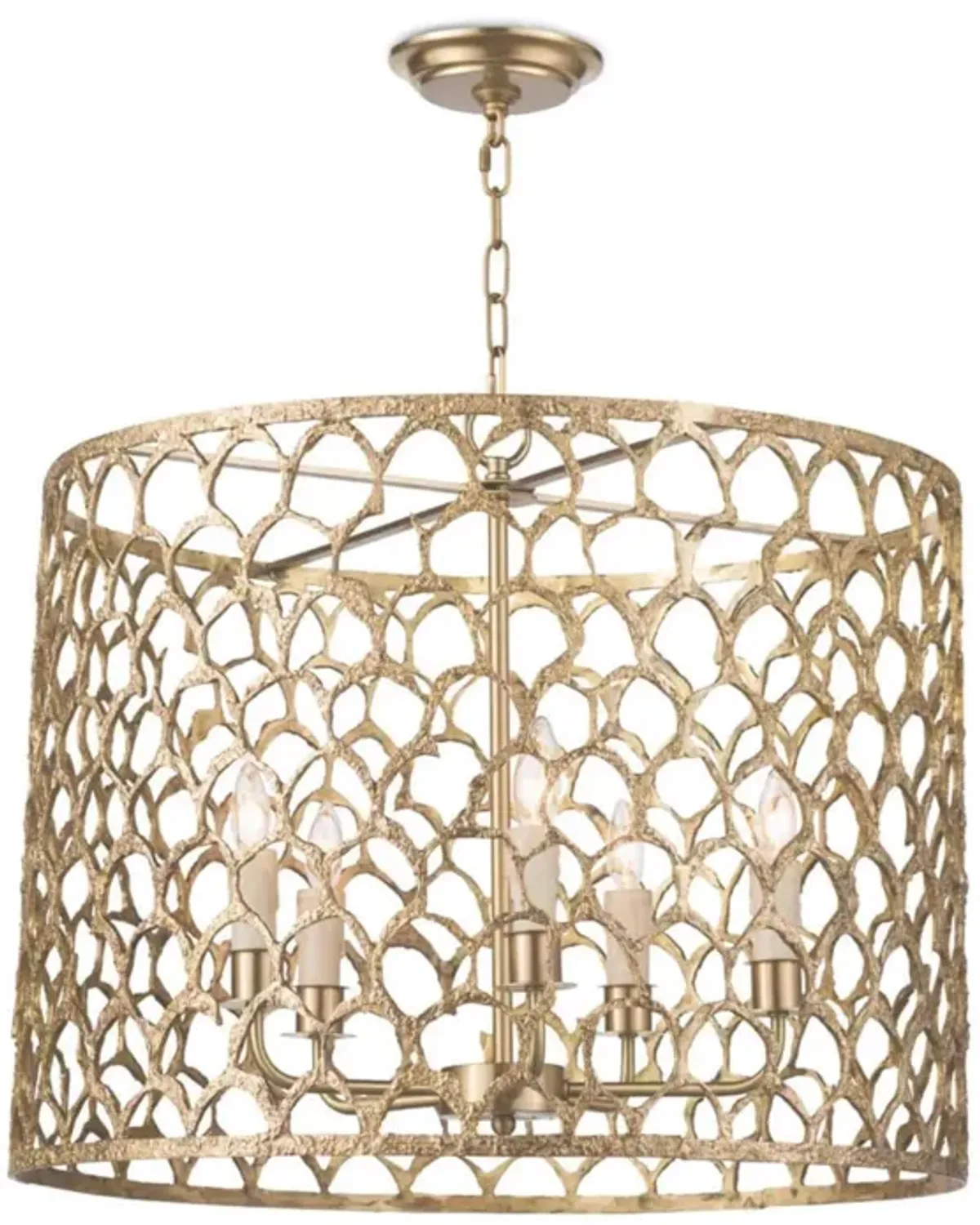 Cabana Chandelier (Brass)