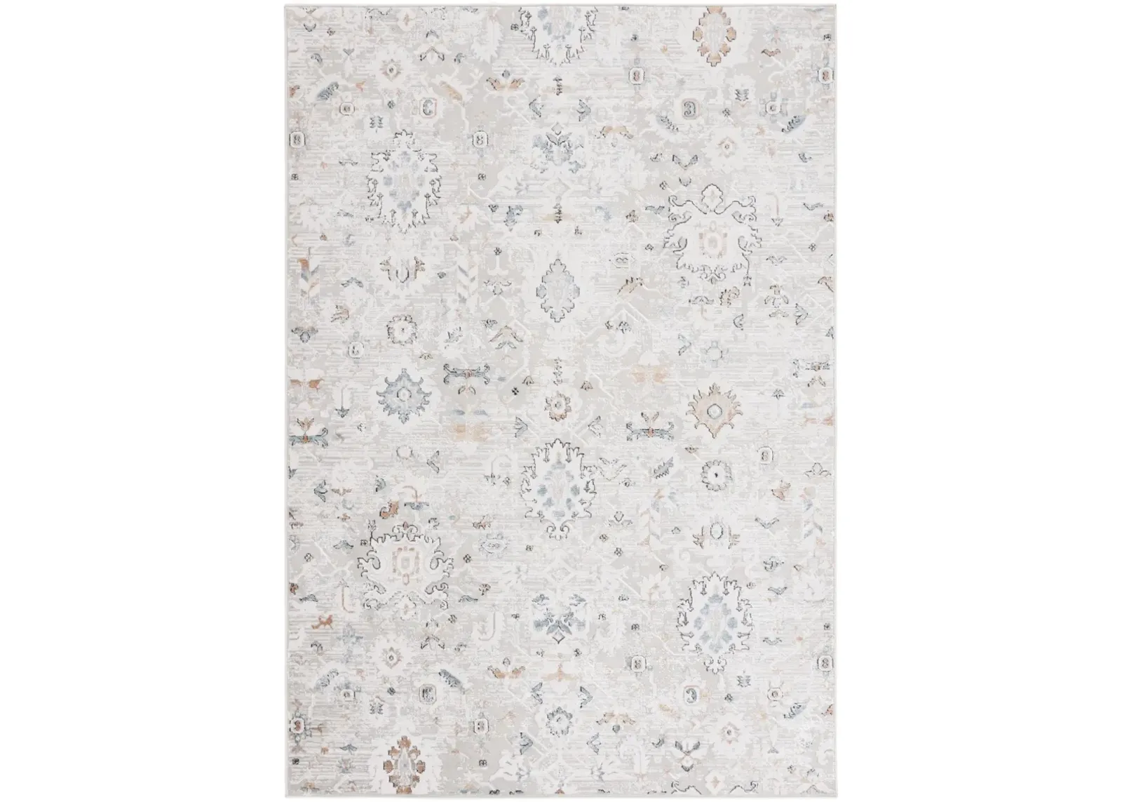 RANA 124 IVORY  5'-3' x 7'-6' Medium Rectangle Rug