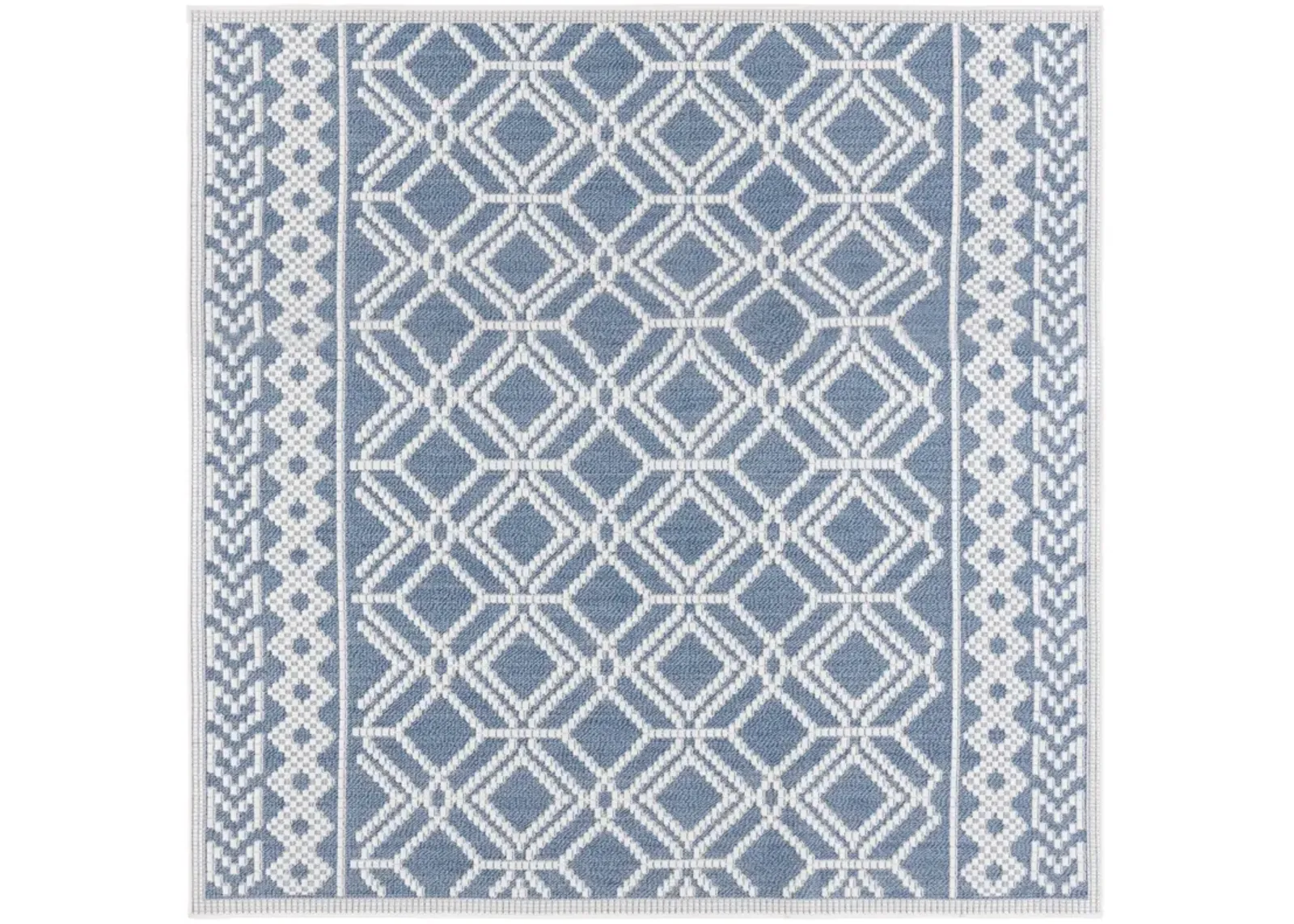 BERMUDA 874 NAVY  6'-7' X 6'-7' Square Square Rug