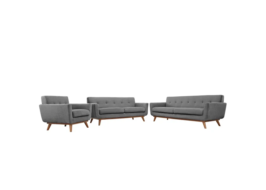 Engage Sofa Loveseat and Armchair Set of 3