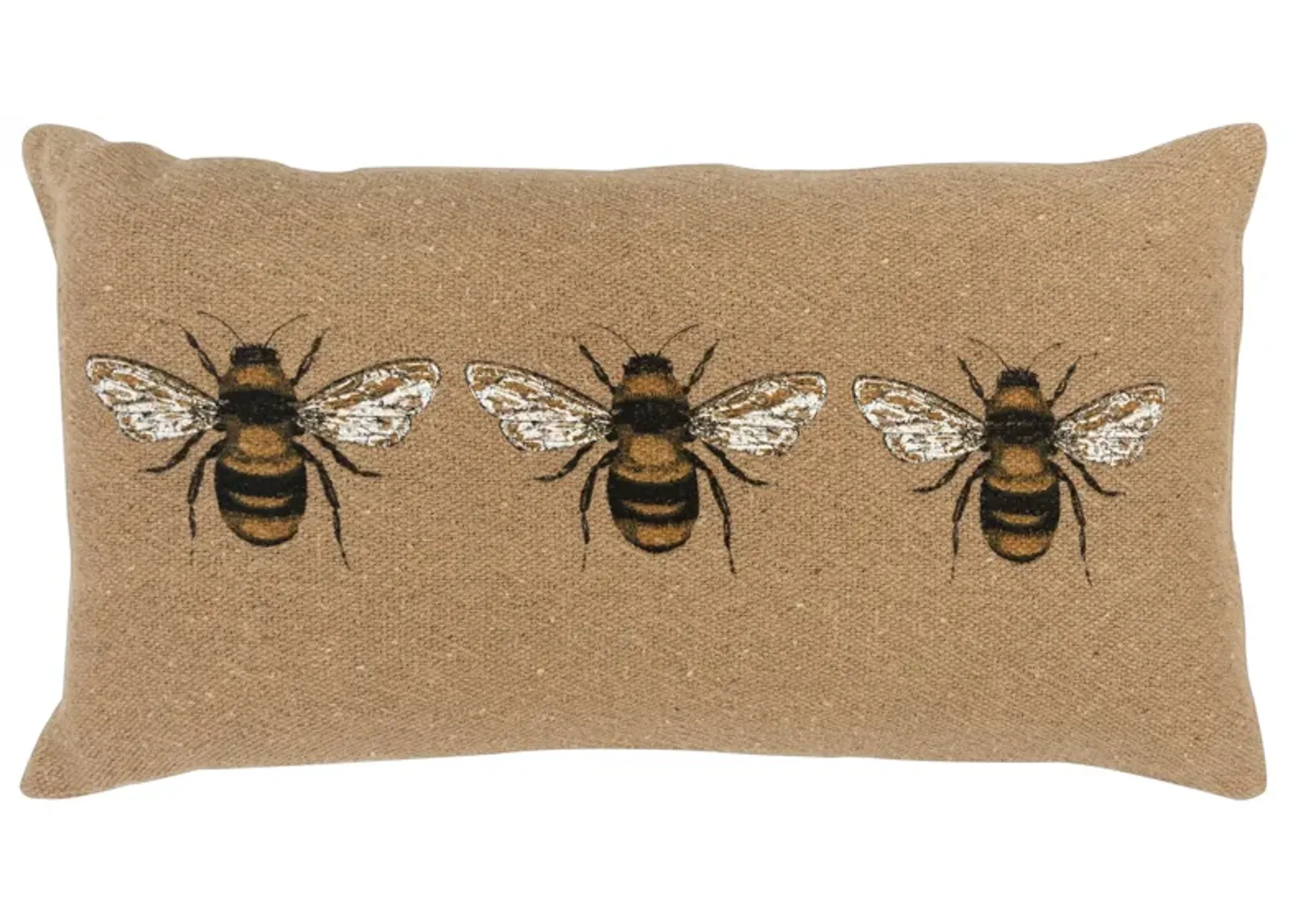 Bee Brown  Pillow