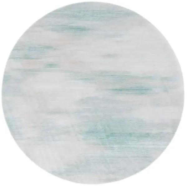 MALIBU 817 IVORY  6' x 6' Round Round Rug