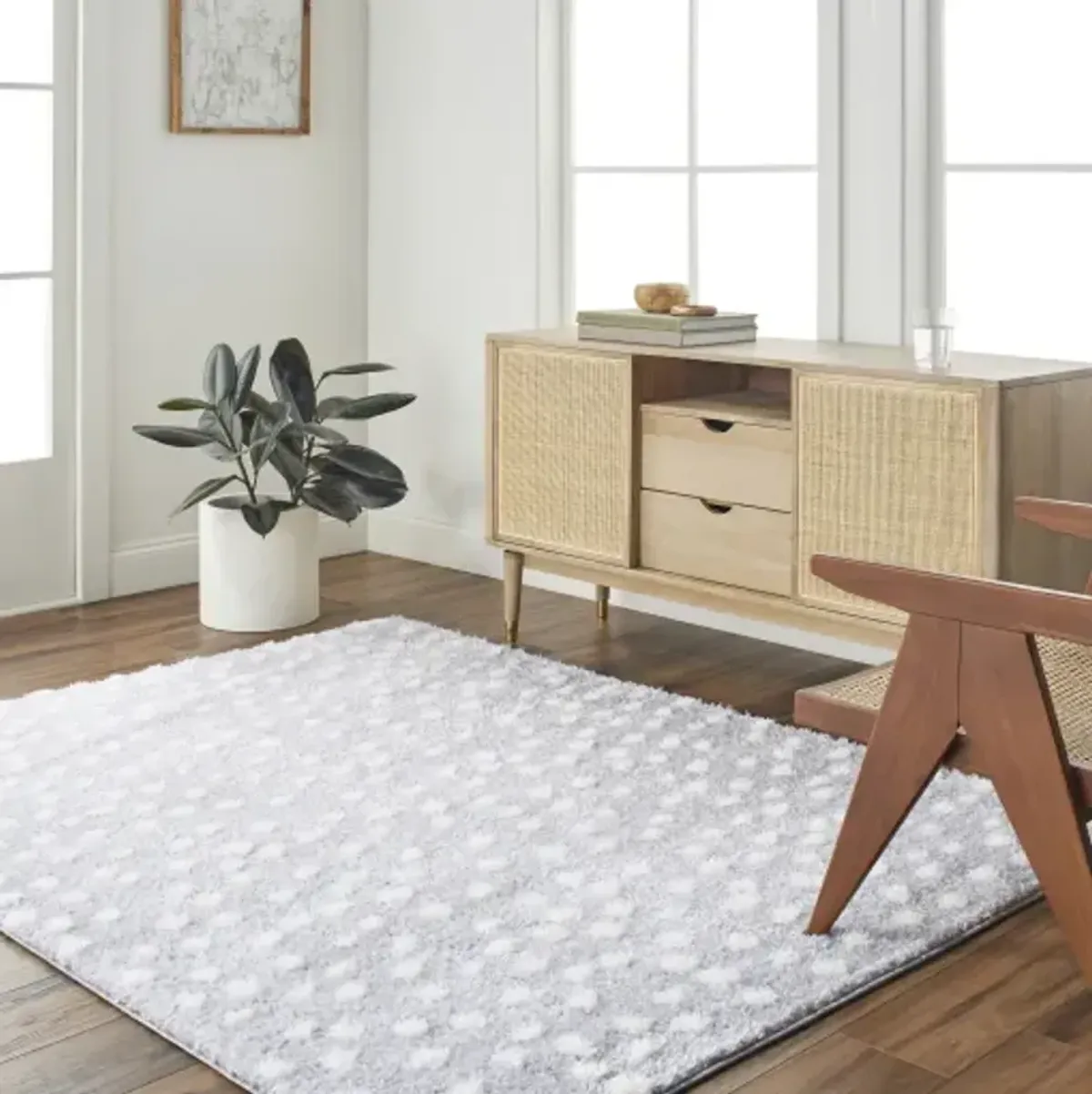 Rodos RDO-2350 5'3" x 7' Machine Woven Rug