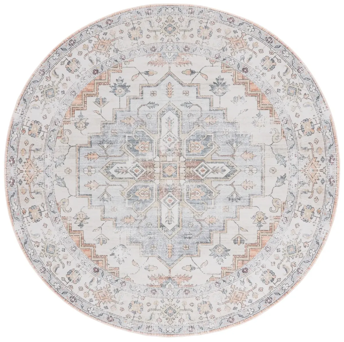 ARIZONA 209 SAGE  6' x 6' Round Round Rug