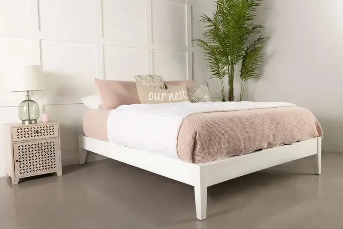 Hounslow Platform California King Bed White