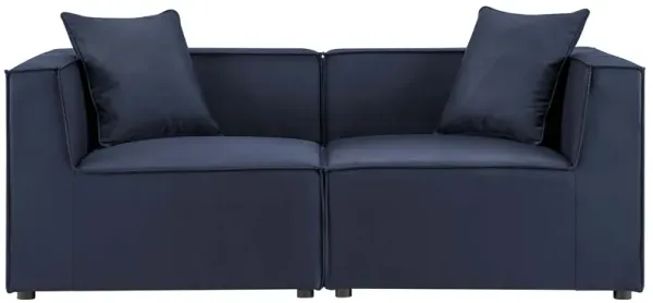Saybrook Outdoor Upholstered 2-Piece Loveseat