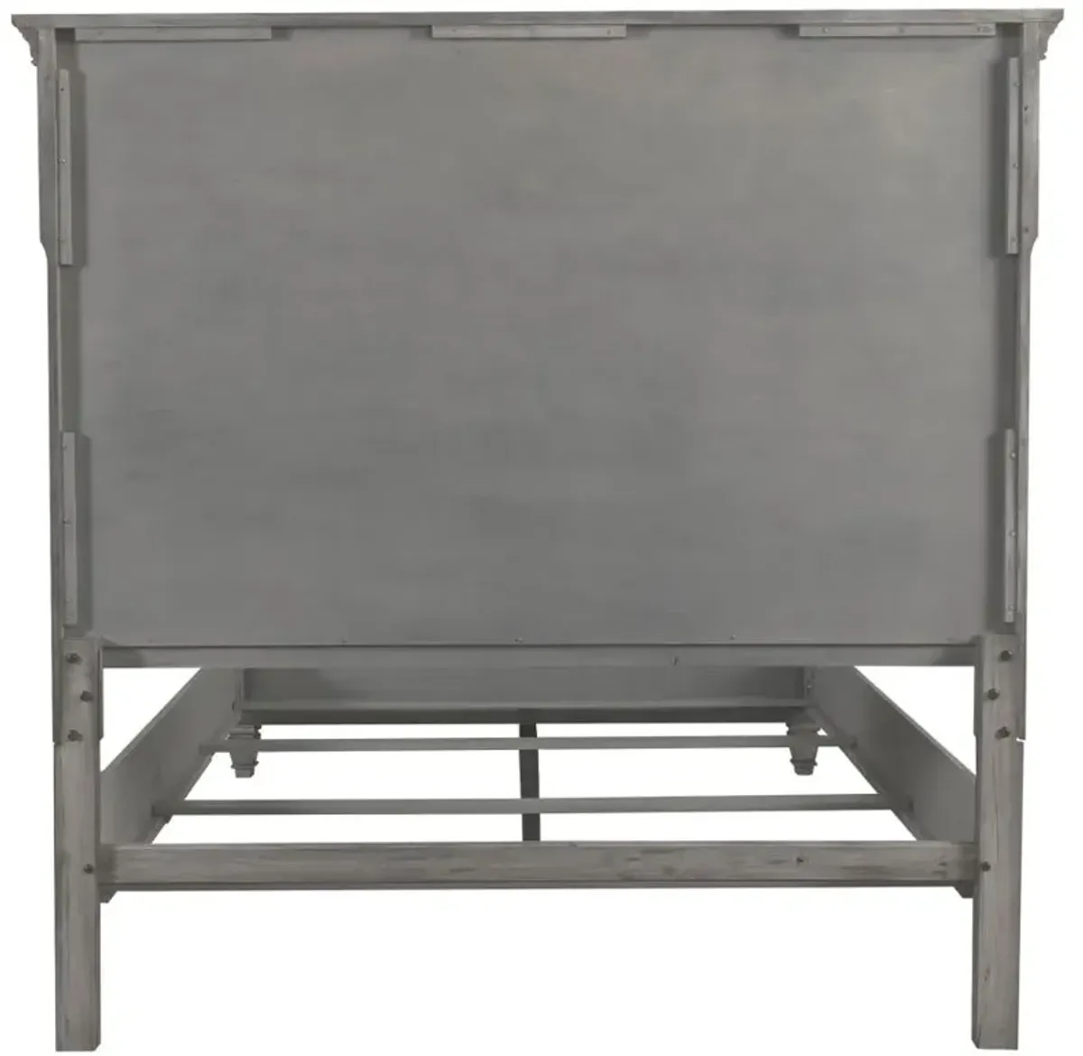 Avenue California King Panel Bed Grey