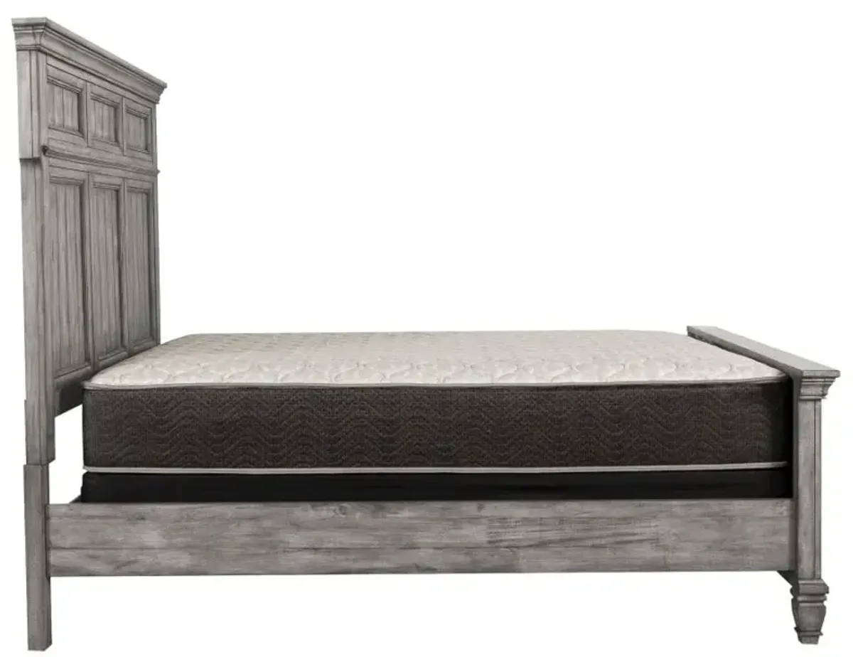 Avenue California King Panel Bed Grey