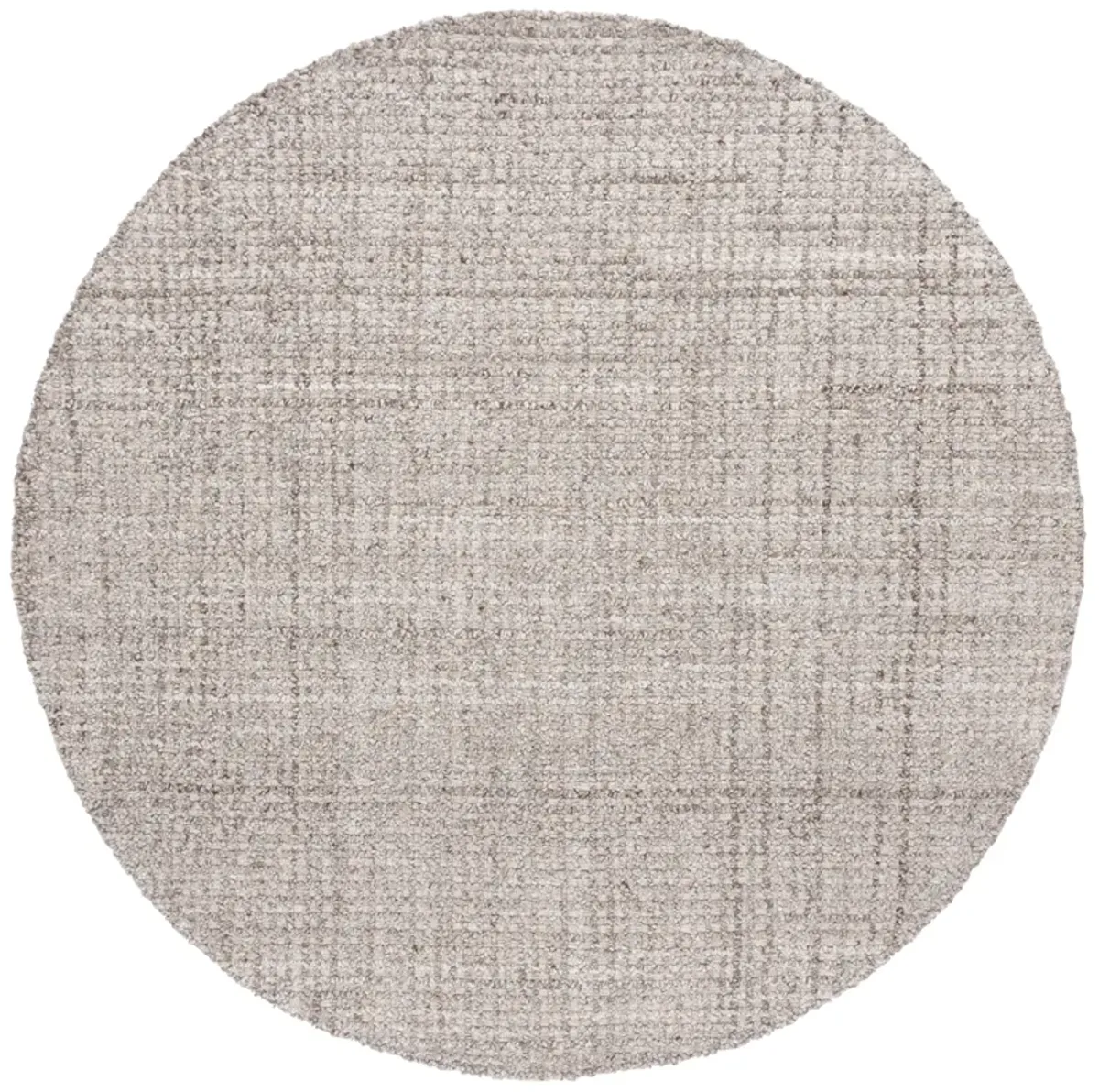 ABSTRACT Hand Tufted 6' x 6' Round area rug