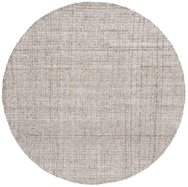 ABSTRACT Hand Tufted 6' x 6' Round area rug