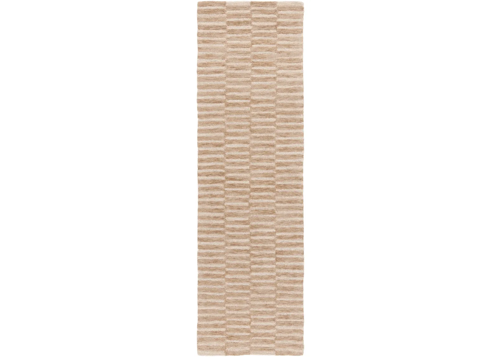 EBONY 751 BEIGE  2'-3' x 8' Runner Rug