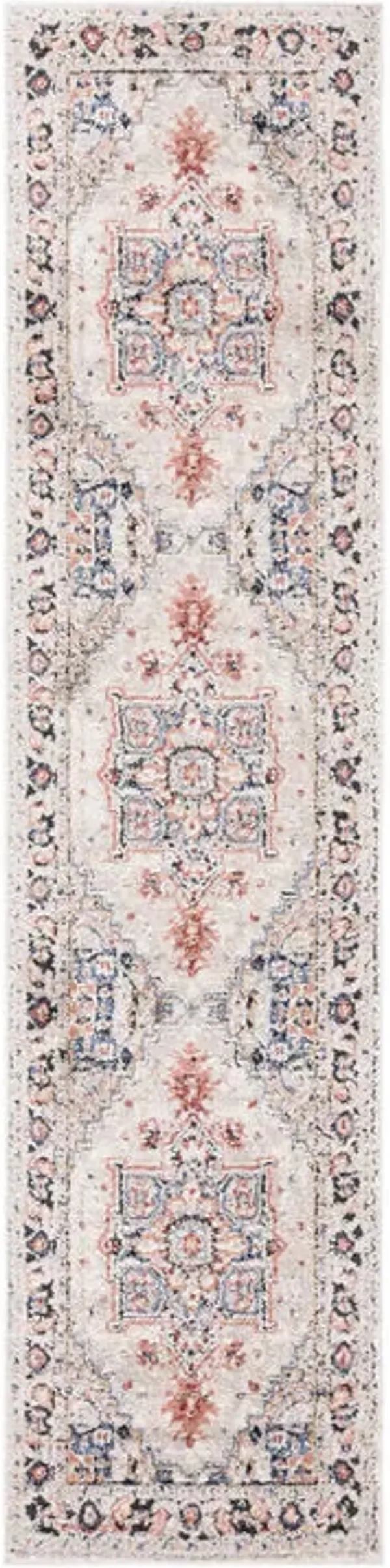 LUNA 104 Multi 2'-2' X 9' Runner Rug