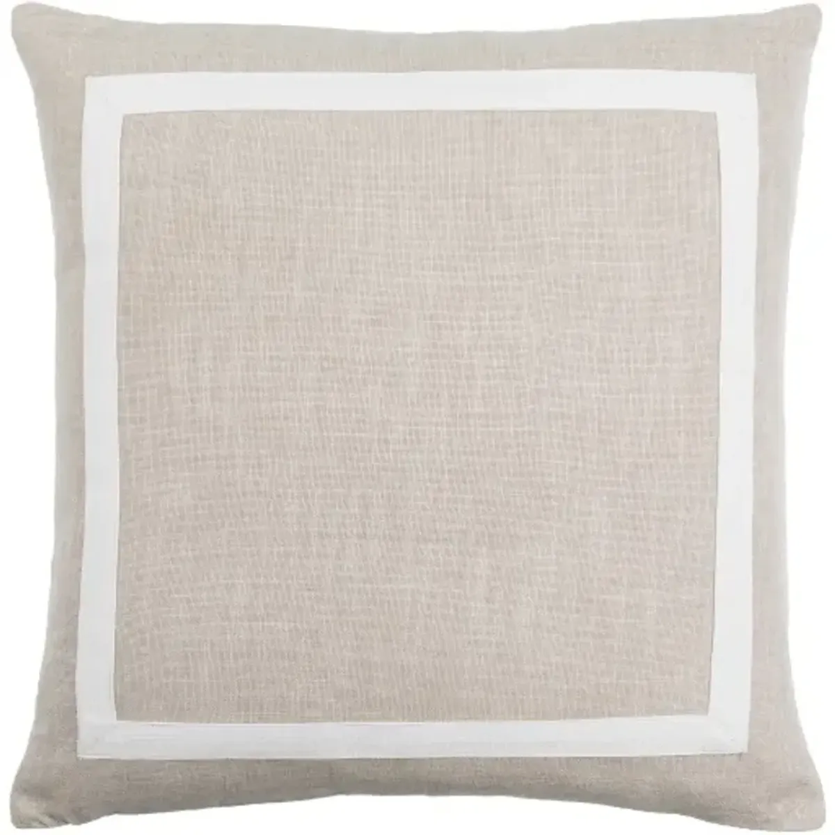 Ritzy RIZ-002 20"L x 20"W Accent Pillow  - Down Insert