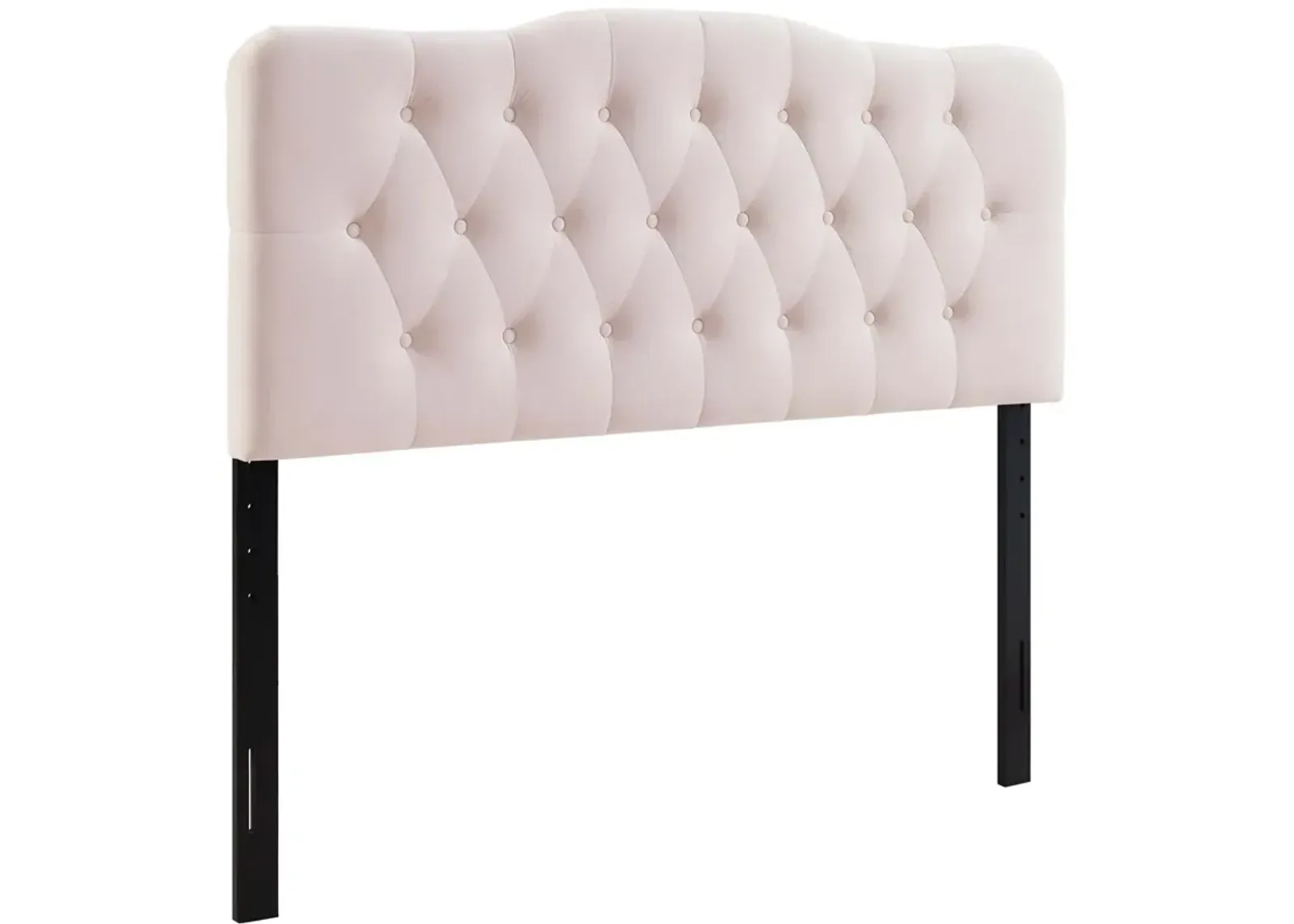 Annabel King Diamond Tufted Performance Velvet Headboard