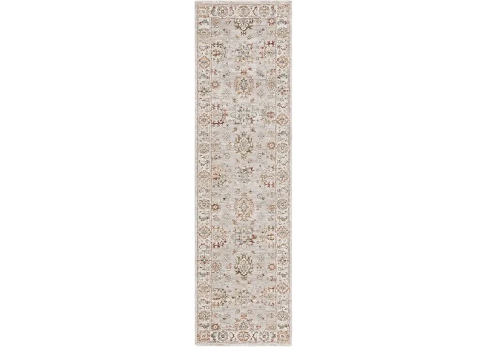 HAMILTON 112 Grey  2'-2' X 8' Runner Rug