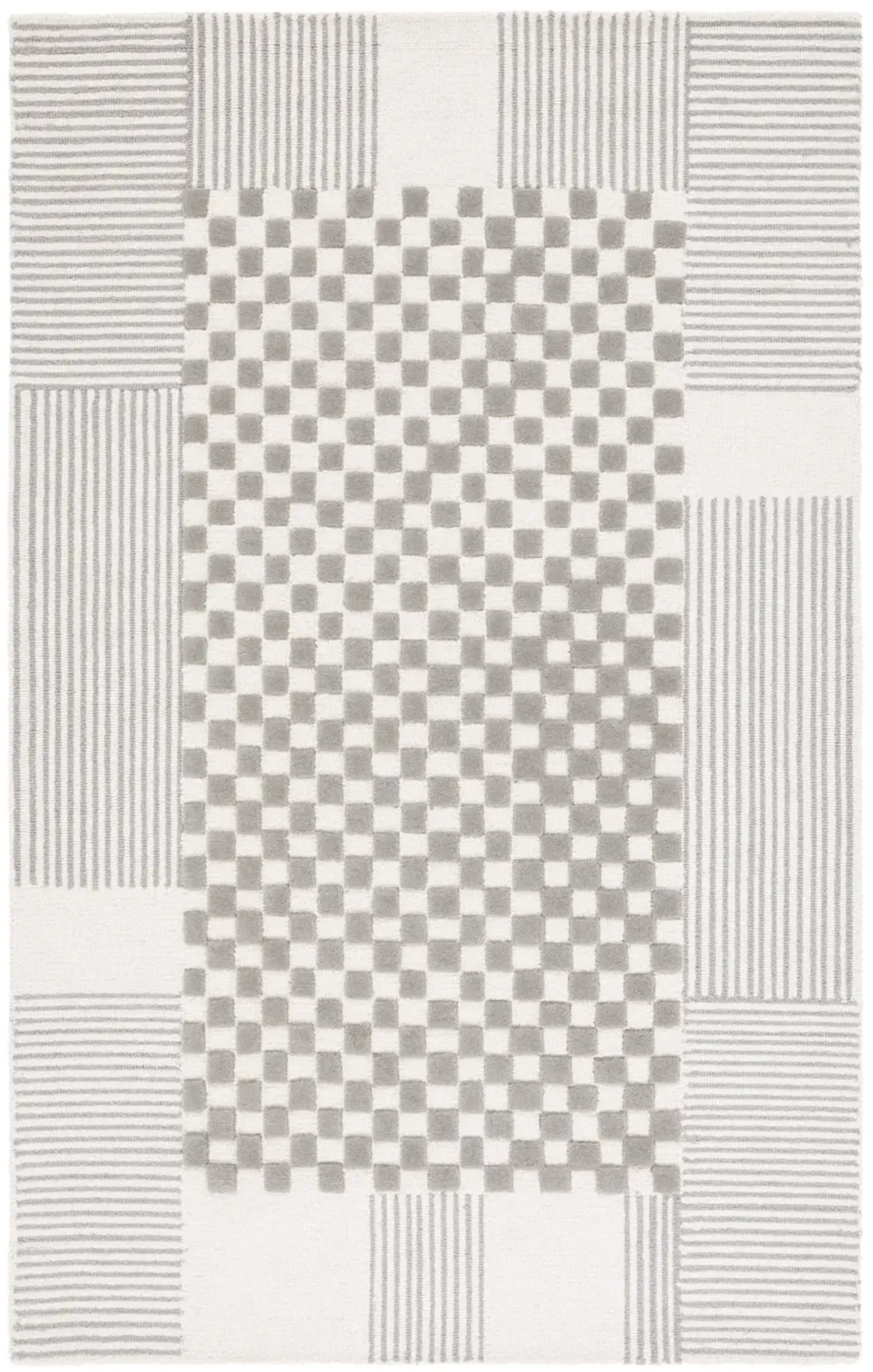 GENRE Hand Tufted 4' x 6' area rug