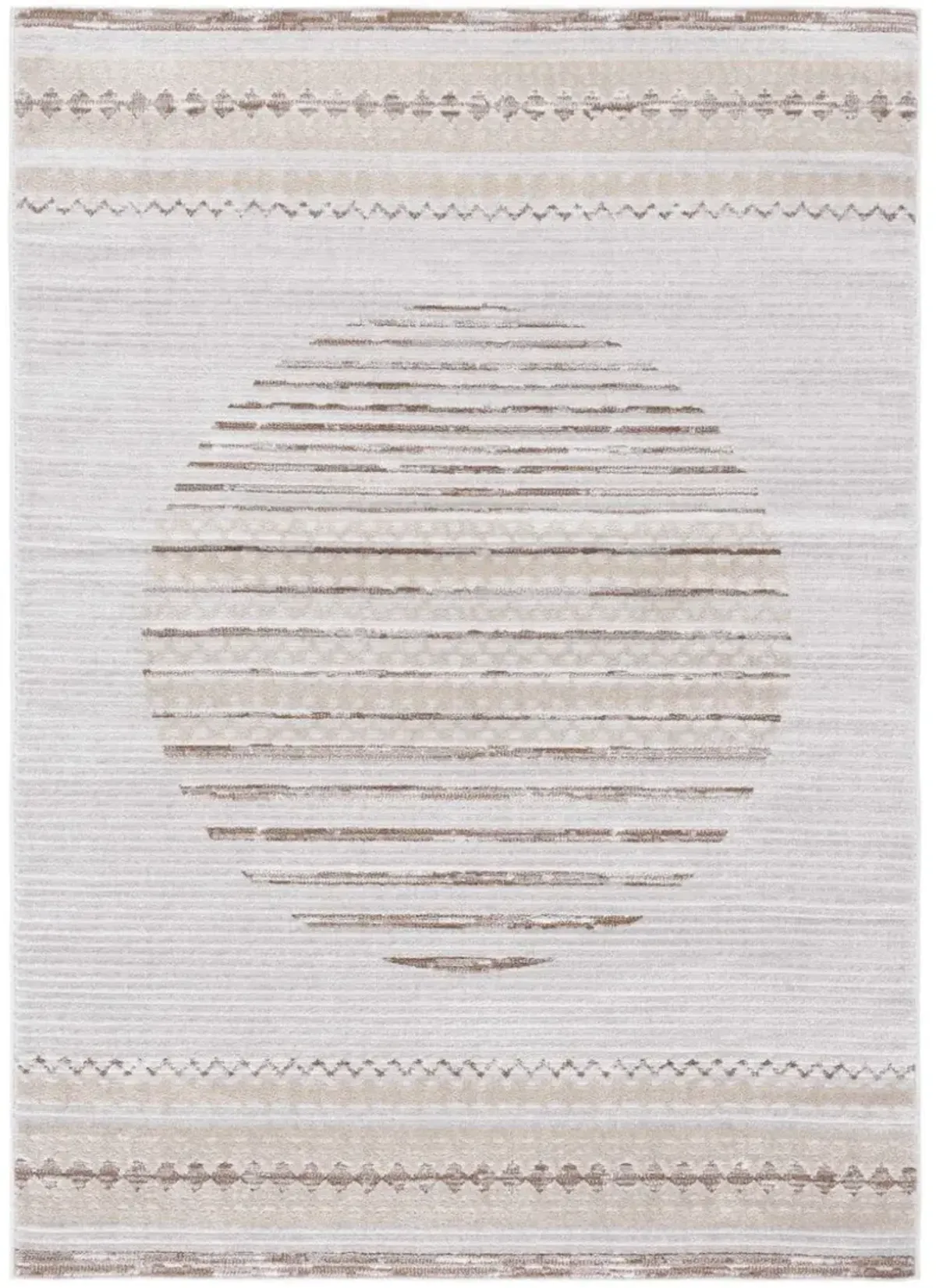 ALAMO 775 Brown 4' X 6' Small Rectangle Rug