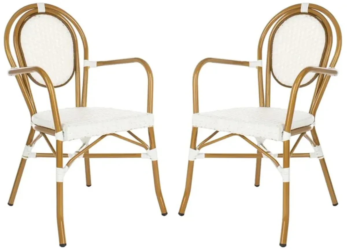 Rosen French Bistro  Arm Chair - Set of 2