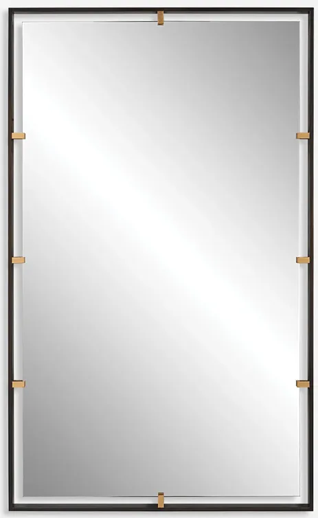 Egon Rectangular Bronze Mirror