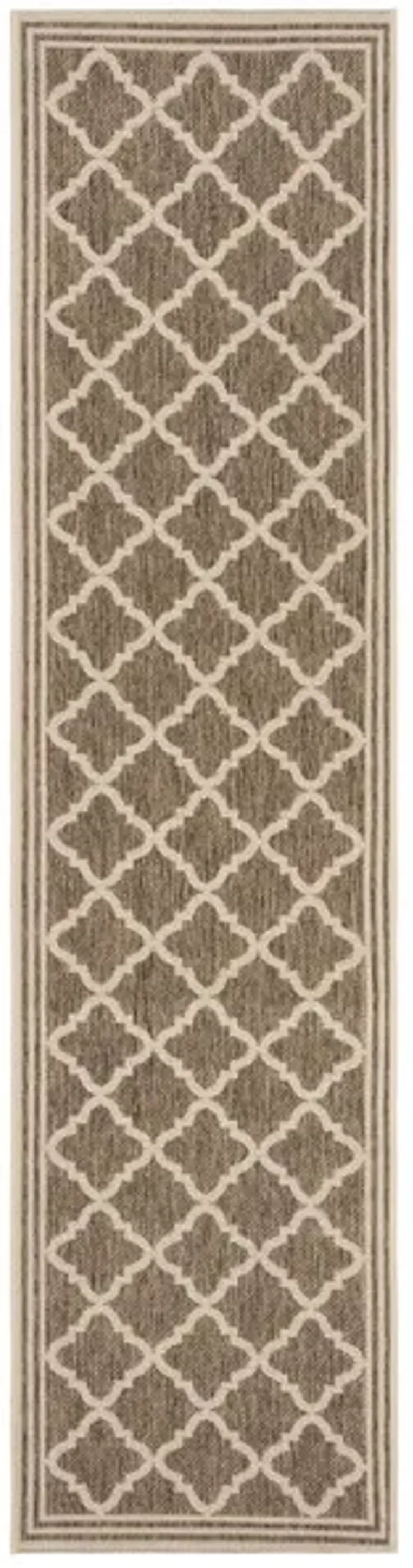 LINDEN 121 Collection LND121D-28 Beige / Cream 2'-2" X 8'