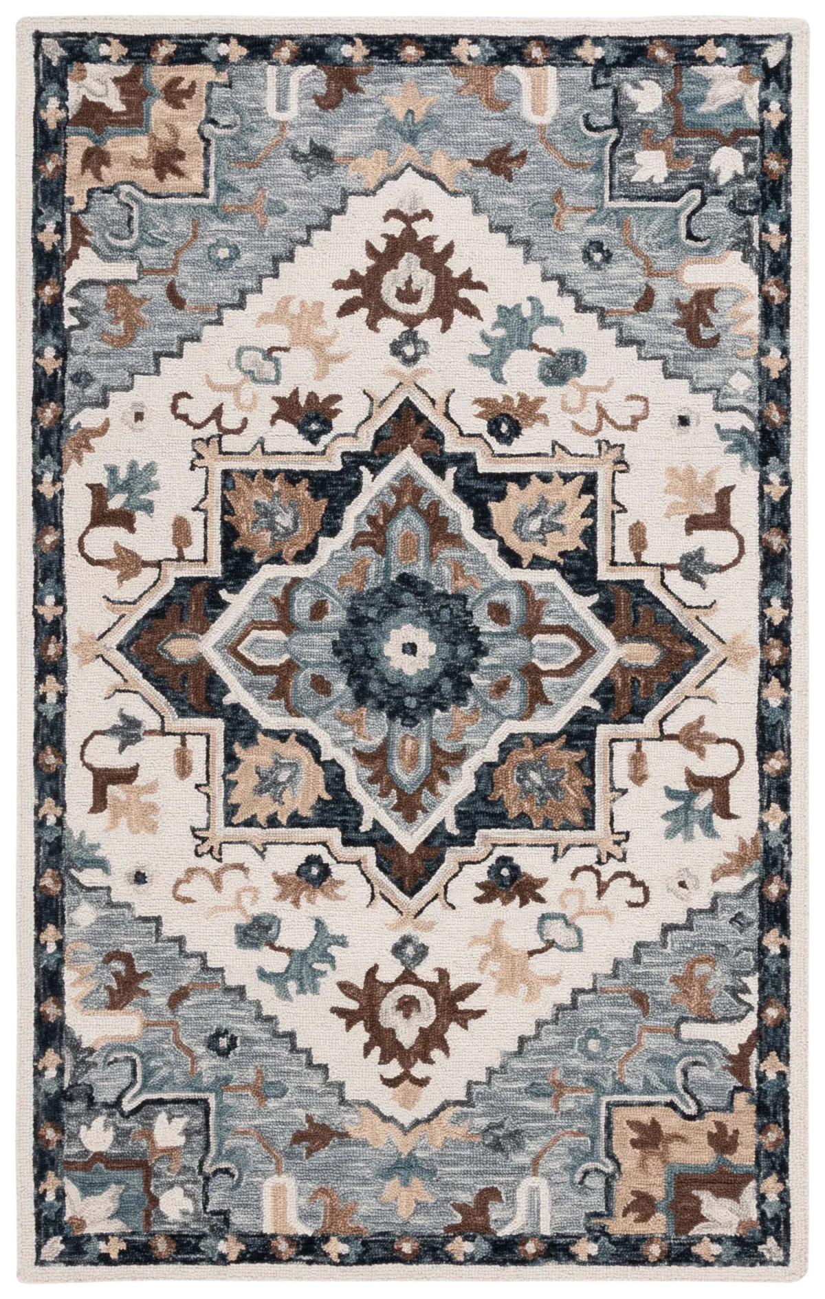HERITAGE Hand Tufted 4' x 6' area rug