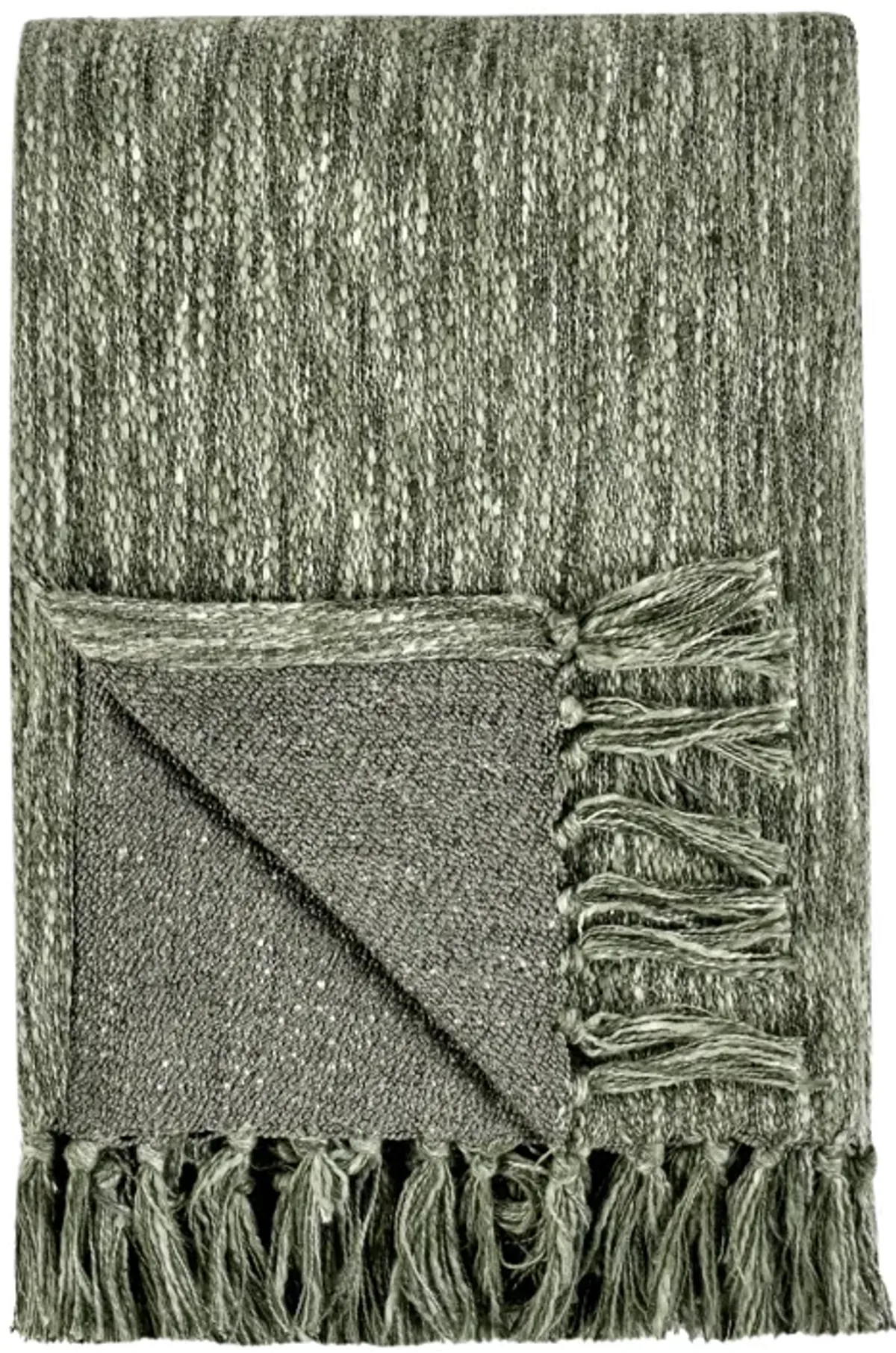 TC Sharma Cedar Green Throw Blanket 50"x70"