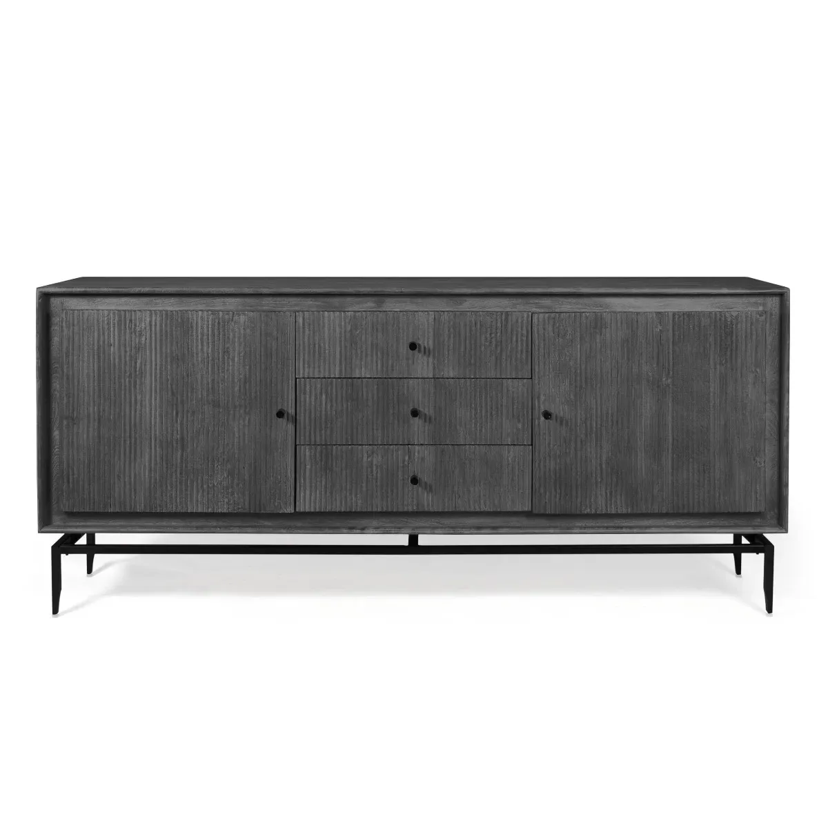 Camilo 3-Door Wood 69" Sideboard