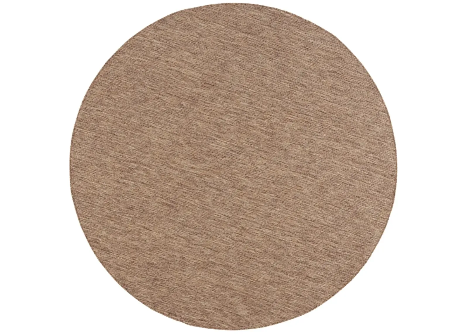 BEACH HOUSE 260 BROWN 6'-7' X 6'-7' Round Round Rug