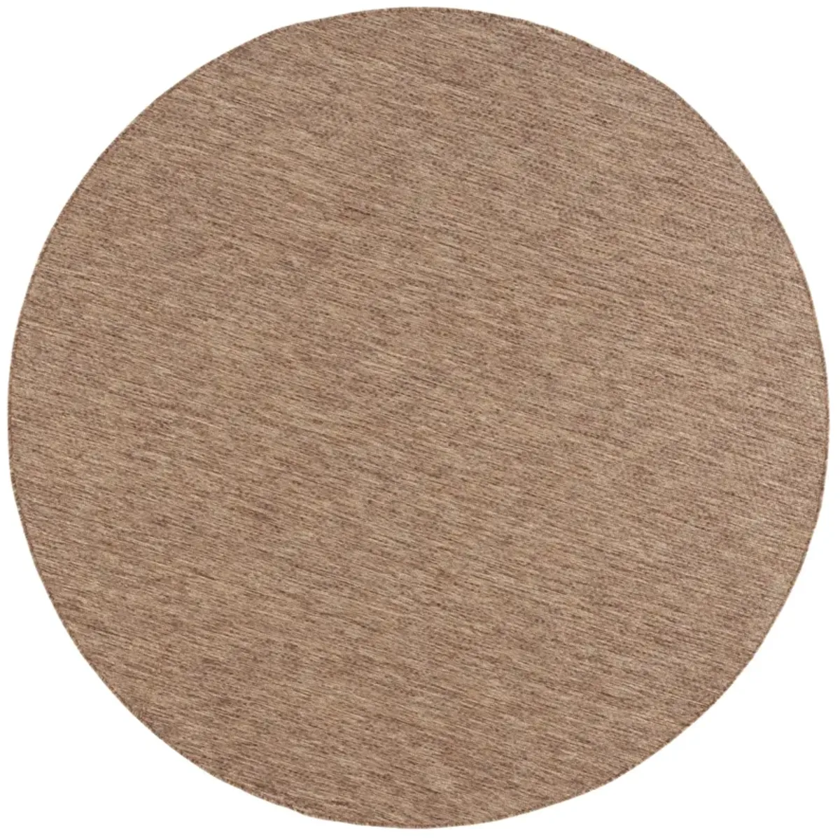 BEACH HOUSE 260 BROWN 6'-7' X 6'-7' Round Round Rug