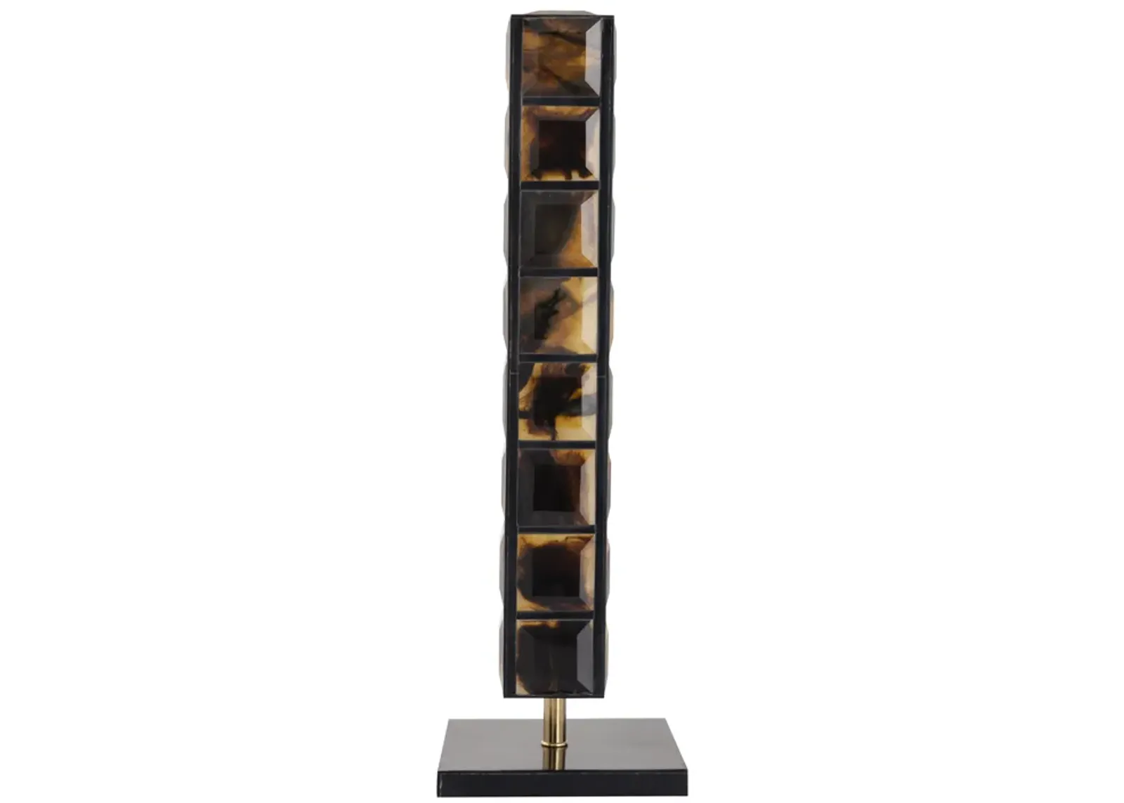 Horn Totem Sculpture - Set of 2