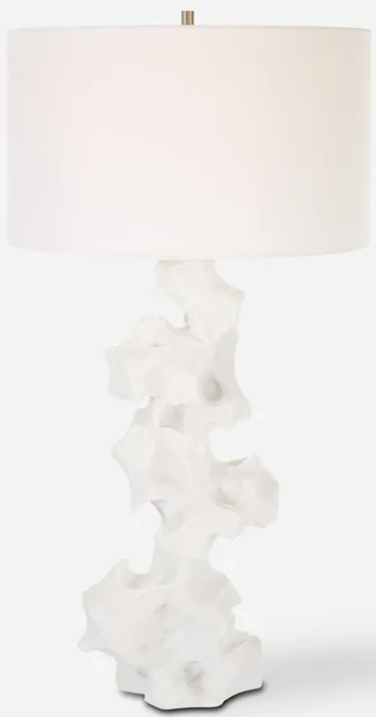 Remnant White Marble Table Lamp