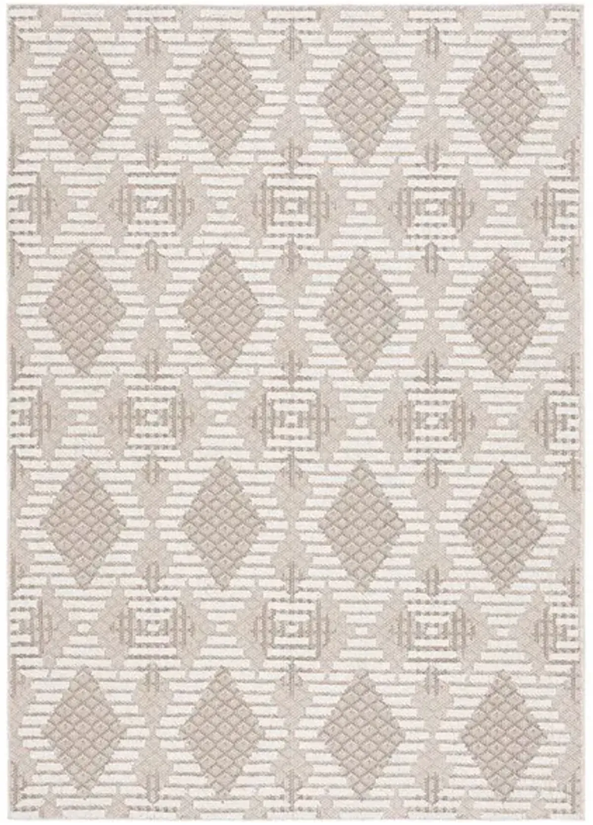 GLOBAL 420 Beige 5'-3' X 7'-6' Medium Rectangle Rug