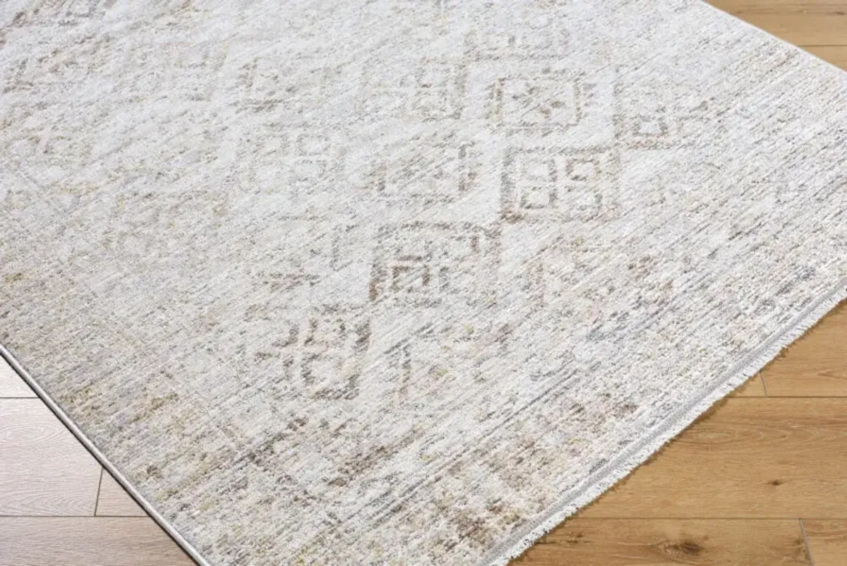 Azhar 7'10" x 10' Machine Woven Rug