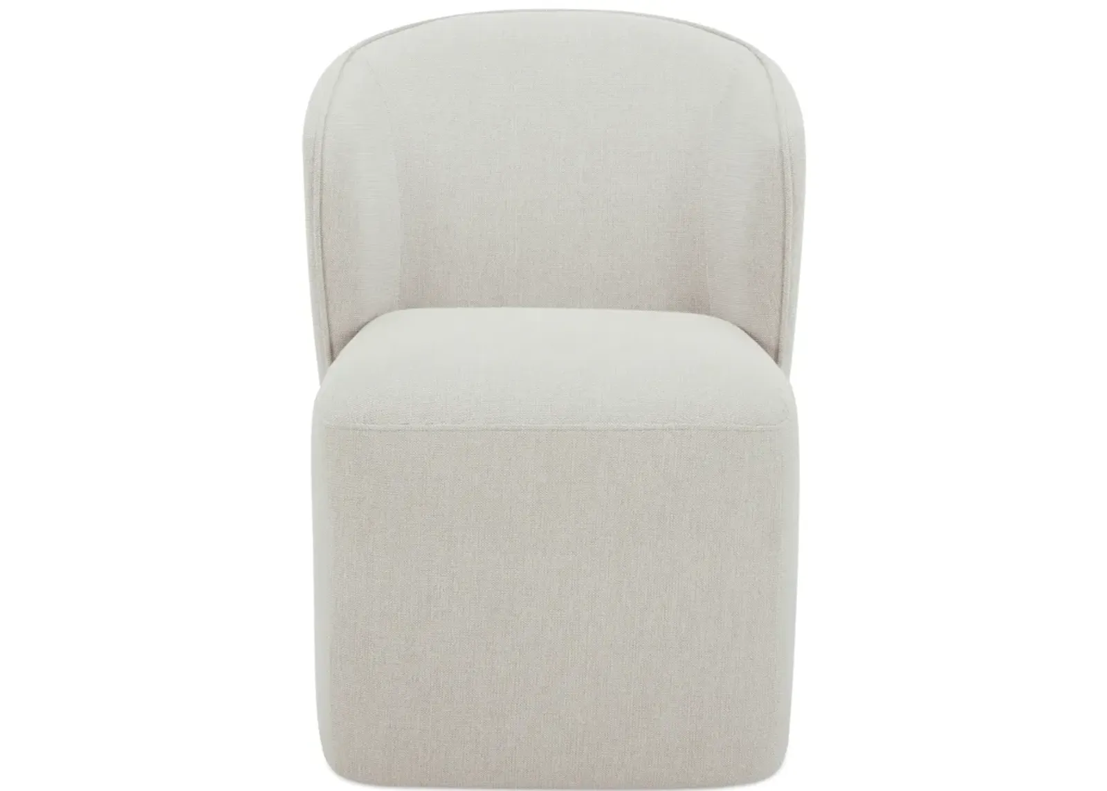 LARSON ROLLING DINING CHAIR PERFORMANCE FABRIC