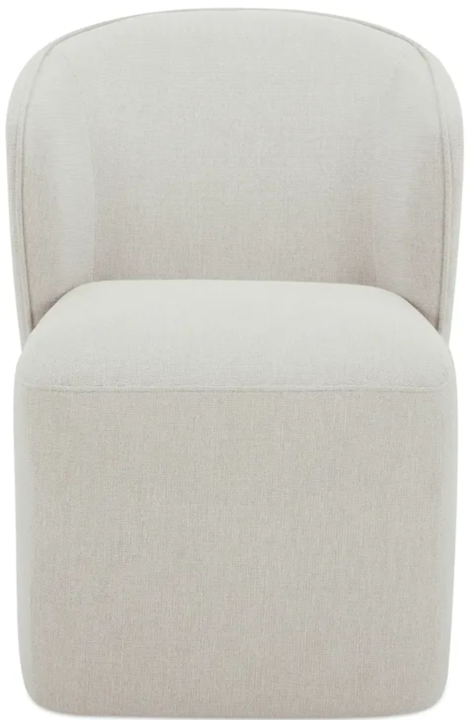 LARSON ROLLING DINING CHAIR PERFORMANCE FABRIC