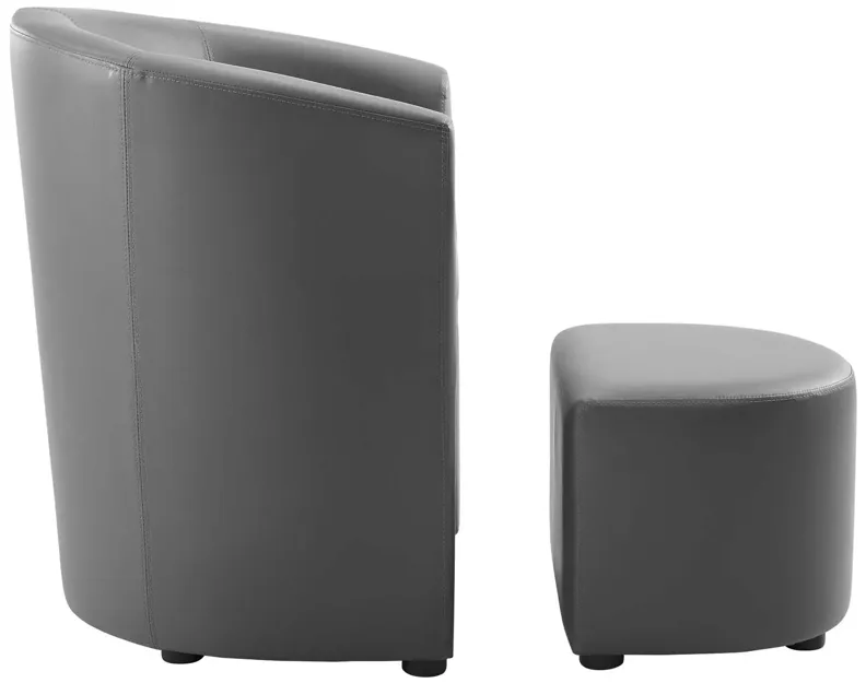 Divulge Armchair and Ottoman