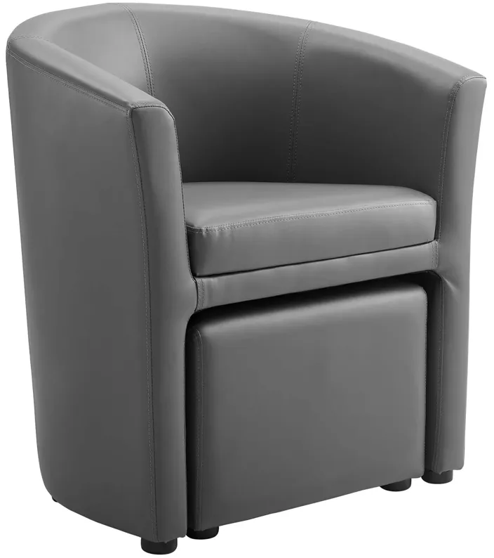 Divulge Armchair and Ottoman